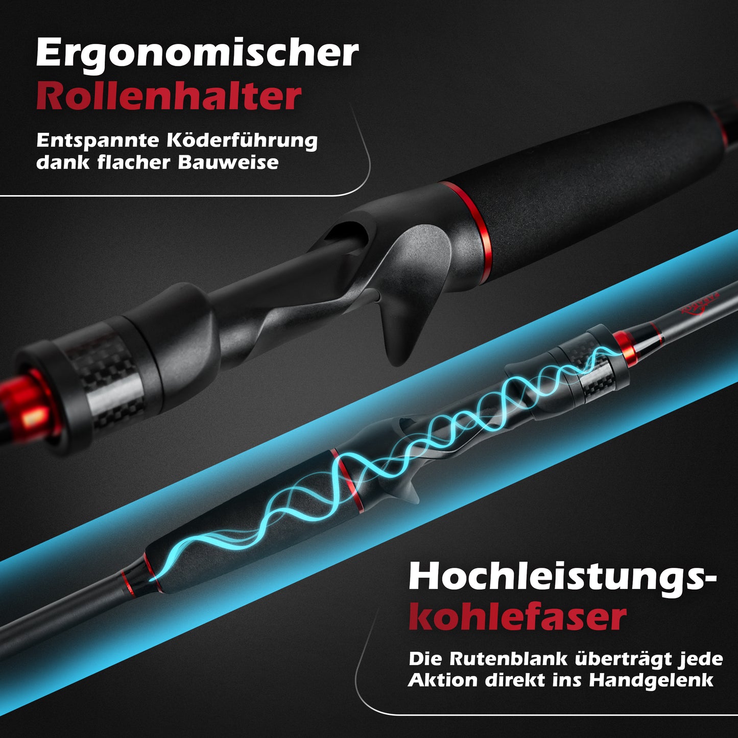 PX Hyper Baitcast-Rute 210 10-20g/15-40g/20-60g