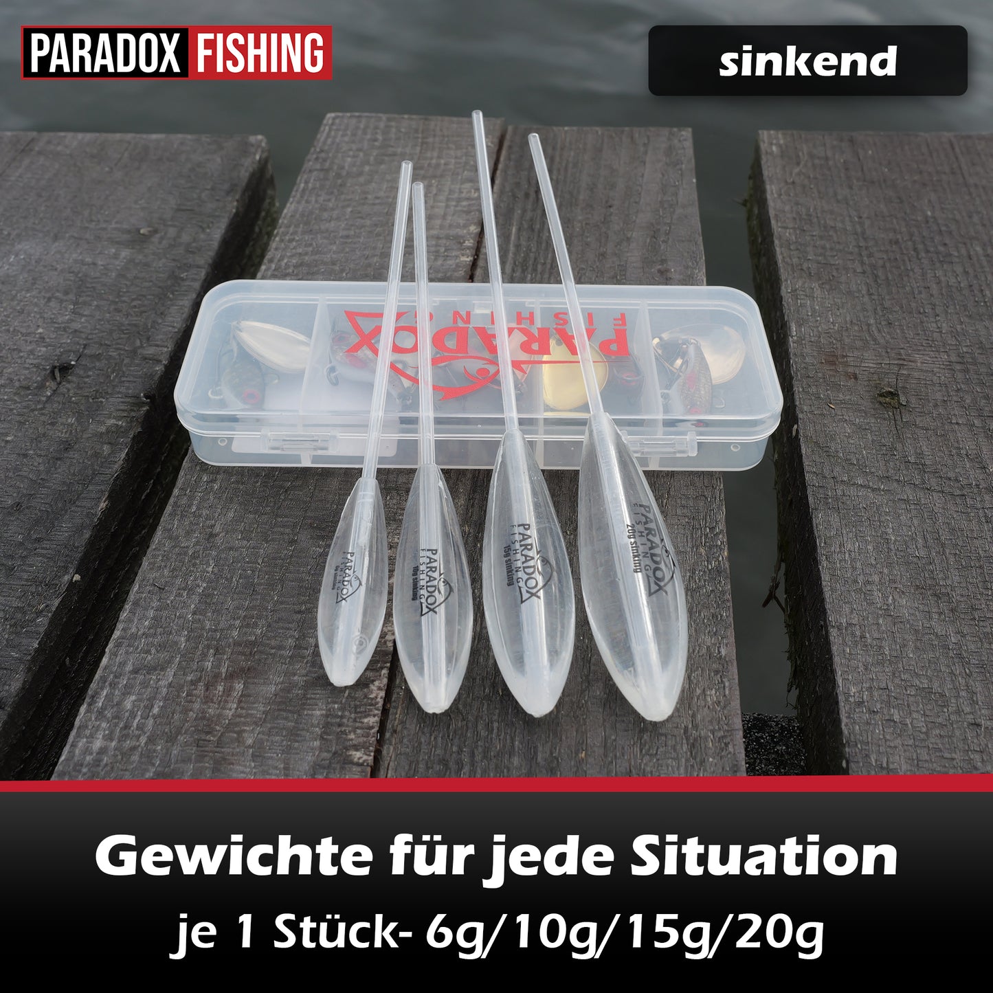 Sbirolinos 6g/10g/15g/20g schwimmend, langsam/sinkend
