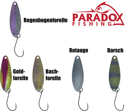 Natur Forellen Spoon Set 2,0g 5 Stück