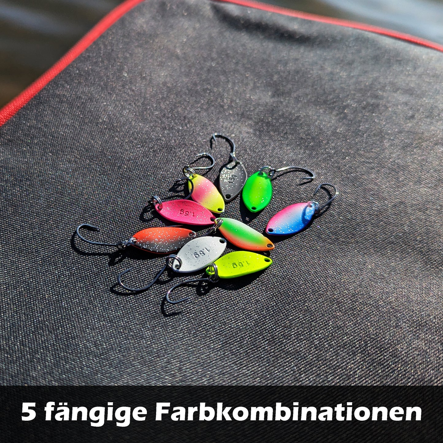 Forellen Spoon 1,5g Set 5 Stück