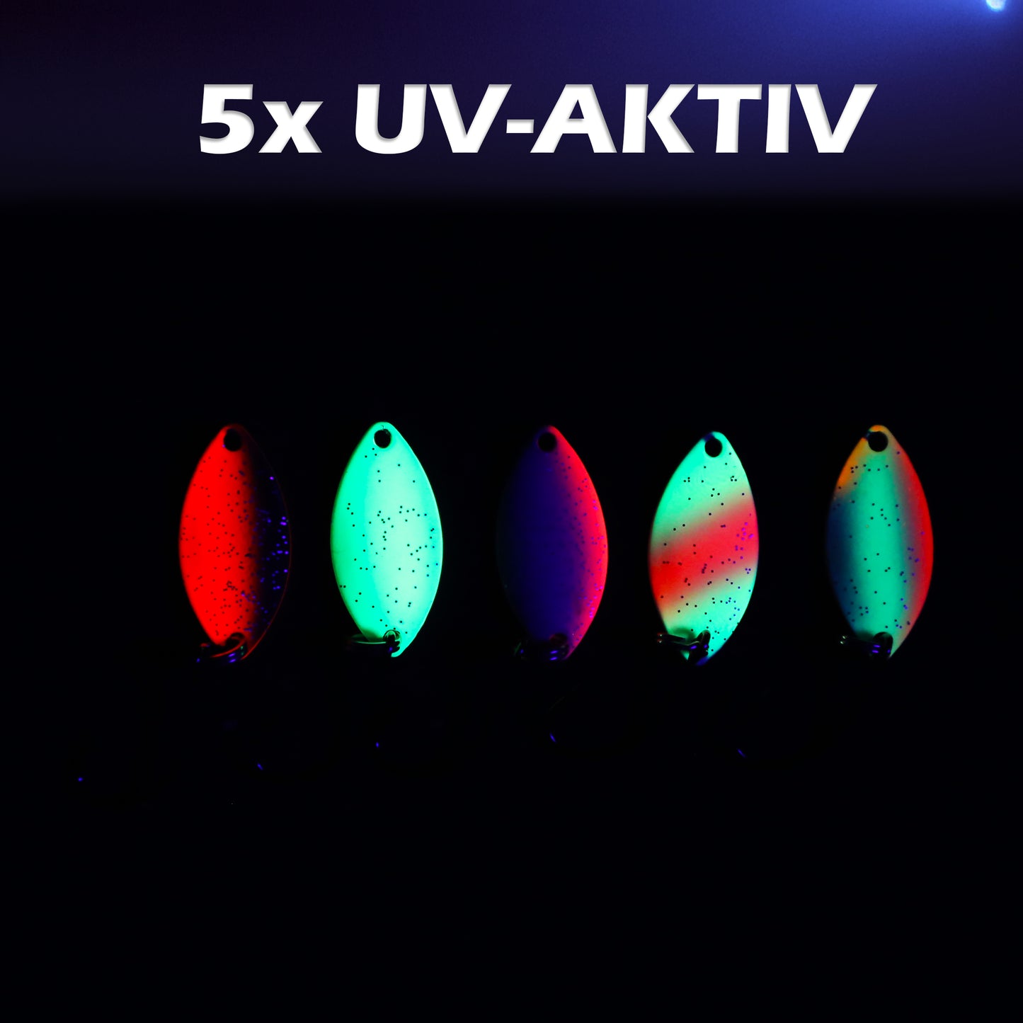 Forellen Spoon 1,5g Set 5 Stück