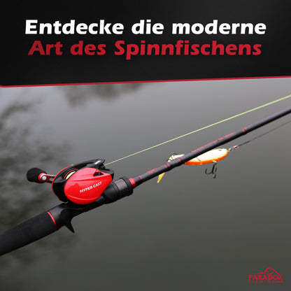 PX Hyper Baitcastcombo  Baicast-Rute 210 10-20g/15-40g/20-60g  mit Hyper Cast Baitcastrolle