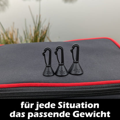 Absenkblei Sets 20g/30g/40g Downrigger