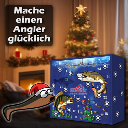 Raubfisch Angel Adventkalender 2025 für Barsch, Hecht und Zander