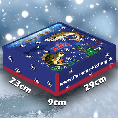 Raubfisch Angel Adventkalender 2025 für Barsch, Hecht und Zander