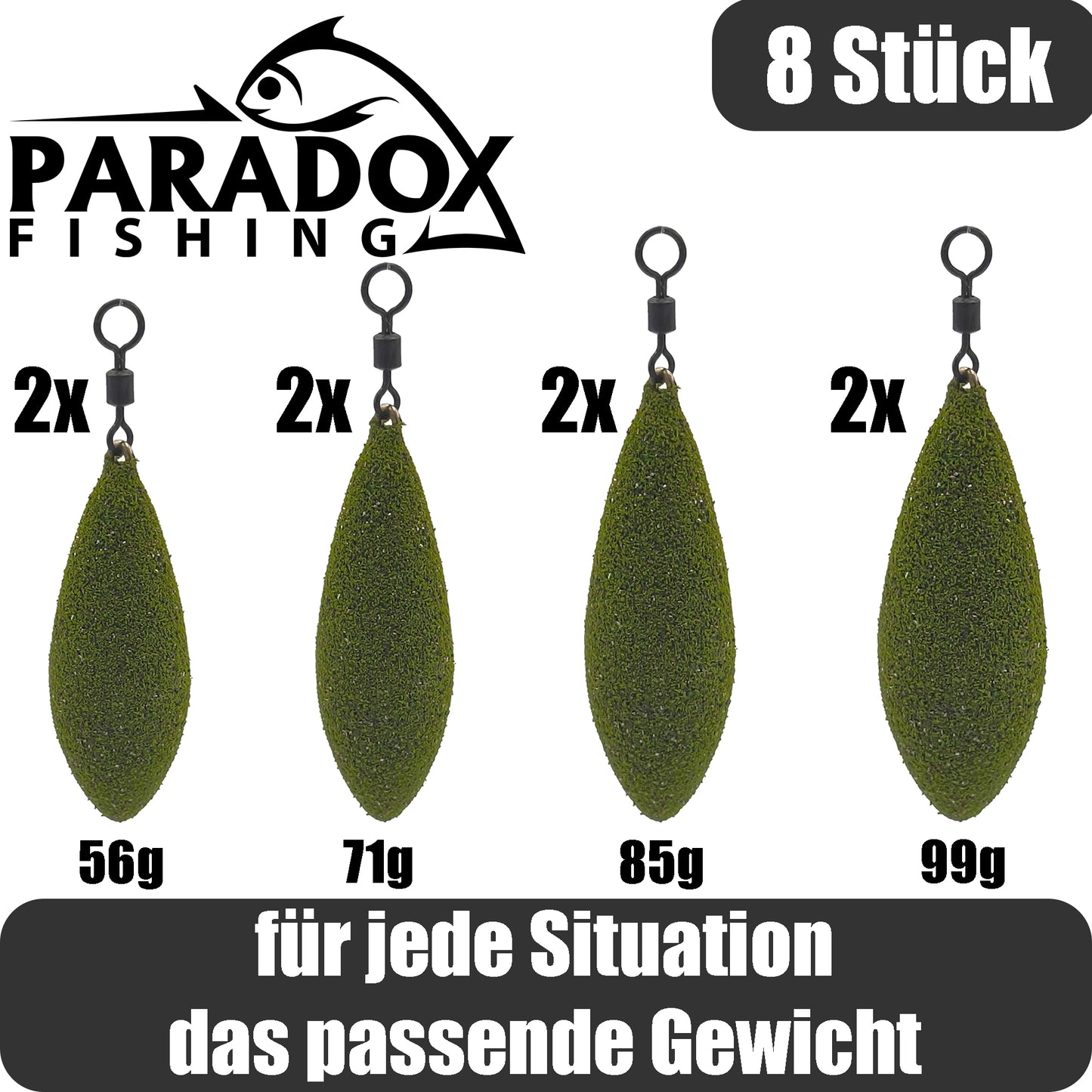 Karpfenblei 56g/71g/85g/99g