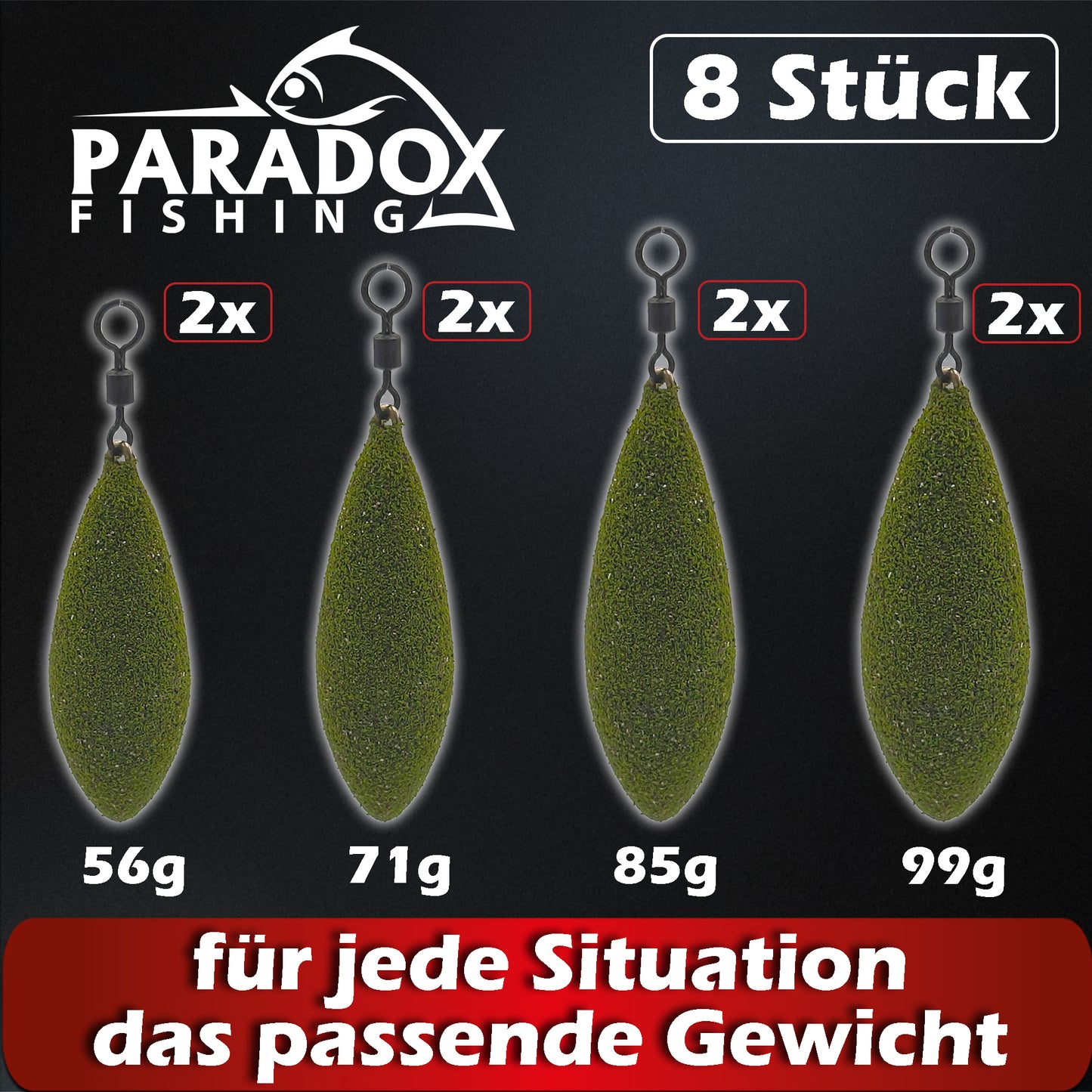Karpfenblei 56g/71g/85g/99g