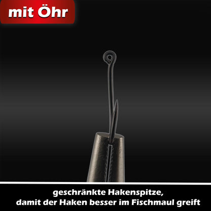 Allround Haken Set #2-#10 mit Öhr 100 Stück