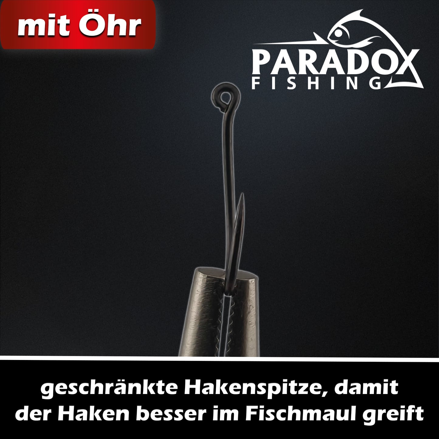 Allround Haken Set #2-#10 mit Öhr 100 Stück