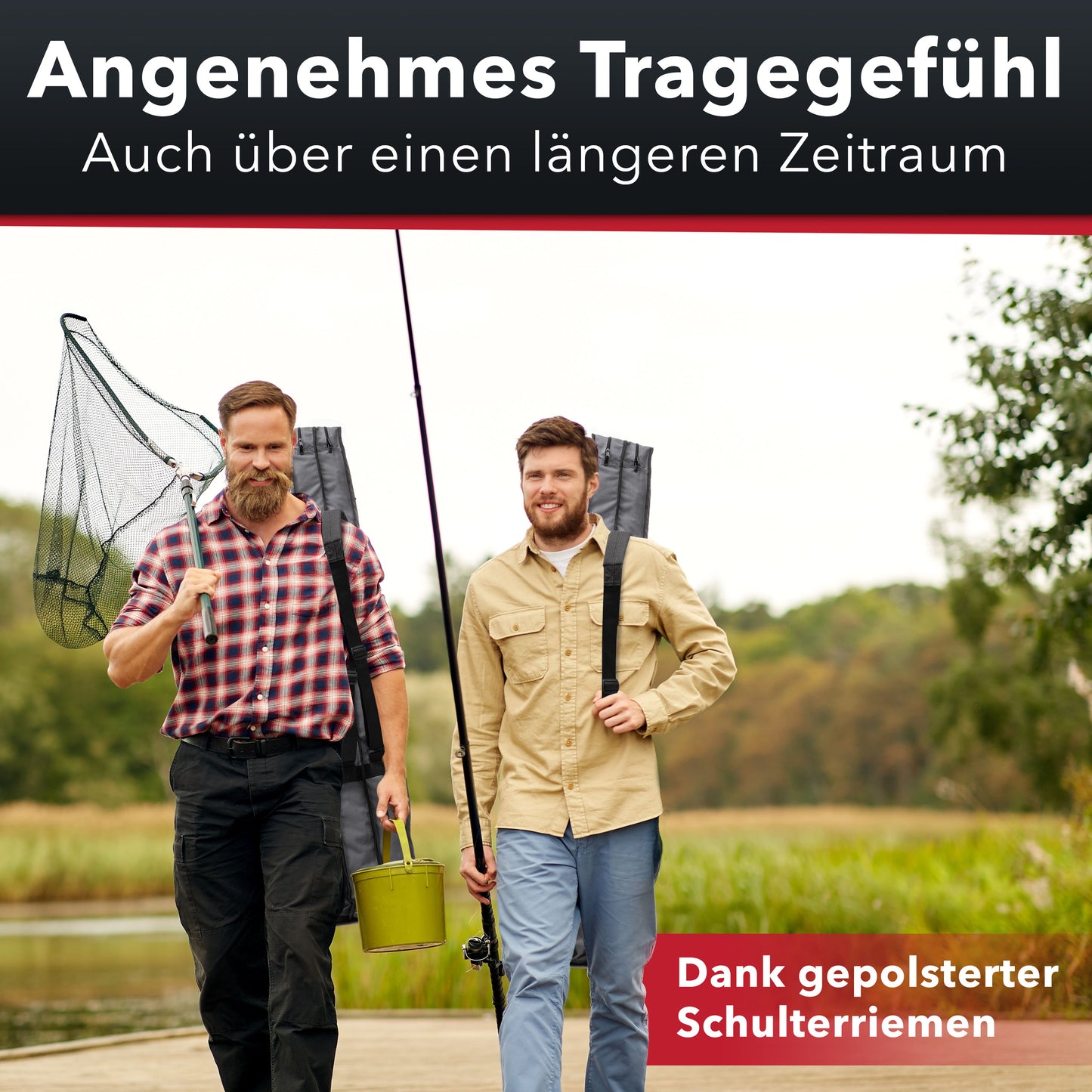 Rutentasche 2/3/4 Kammern 120cm-190cm