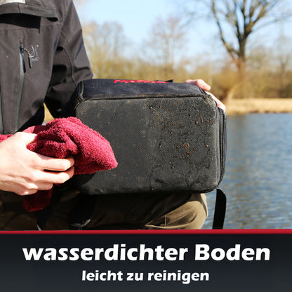 Angelrucksack mit 4 Boxen