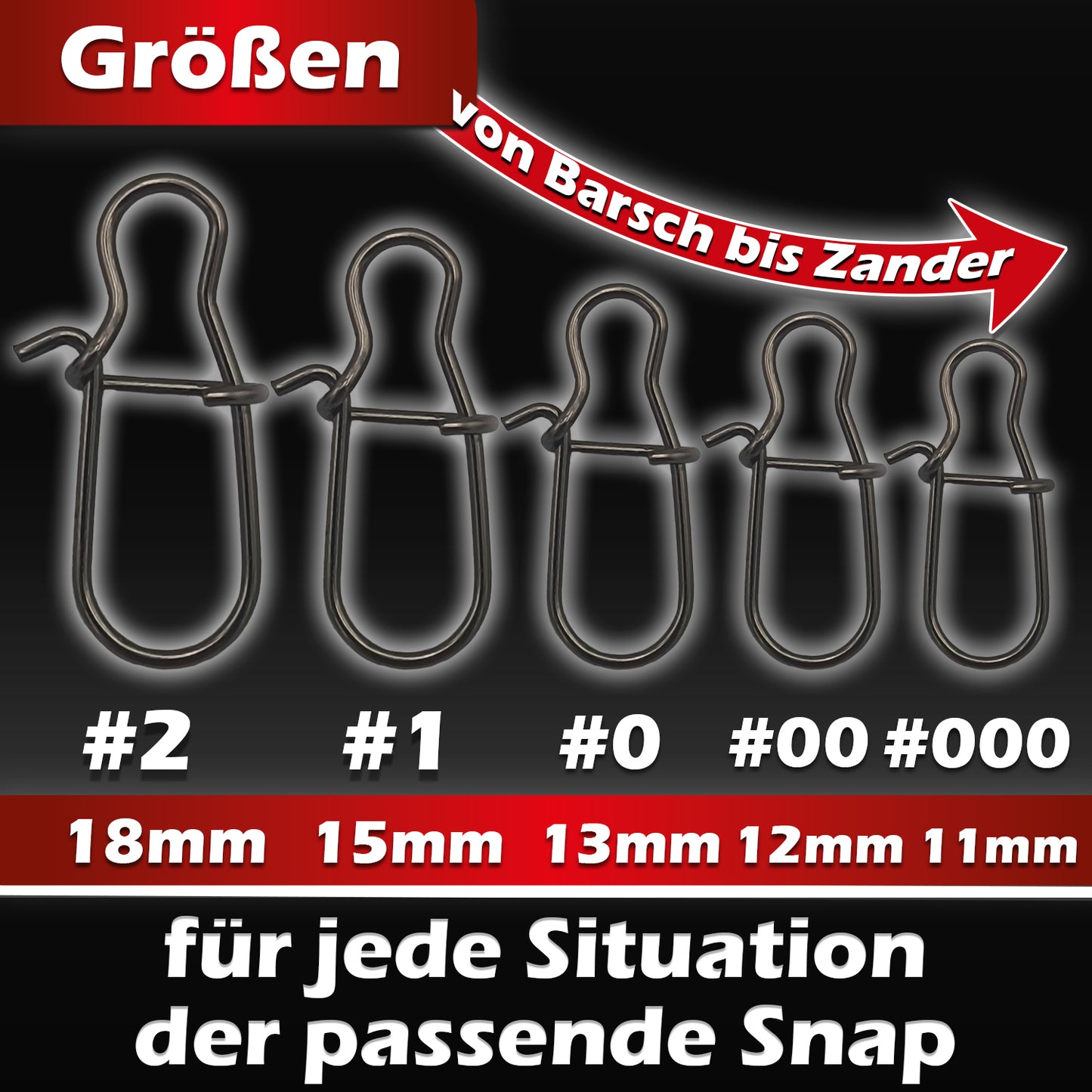 Snap Set #000-#2 175 Stück