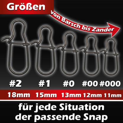 Snap Set #000-#2 175 Stück