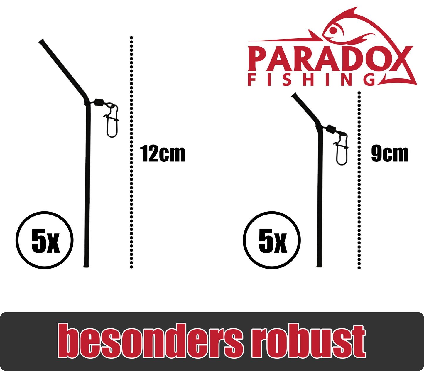 Anti Tangle Boom Sets 9cm/12cm