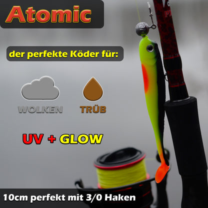 PX Zander Shad Gummifisch 10cm - verschiedene Farben