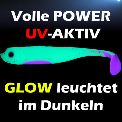 PX Zander Shad Gummifisch 10cm - verschiedene Farben