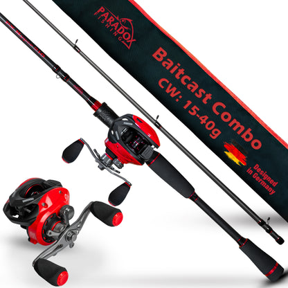 PX Hyper Baitcast Combo – Rute & Rolle im Set 210 10-60g Wg.