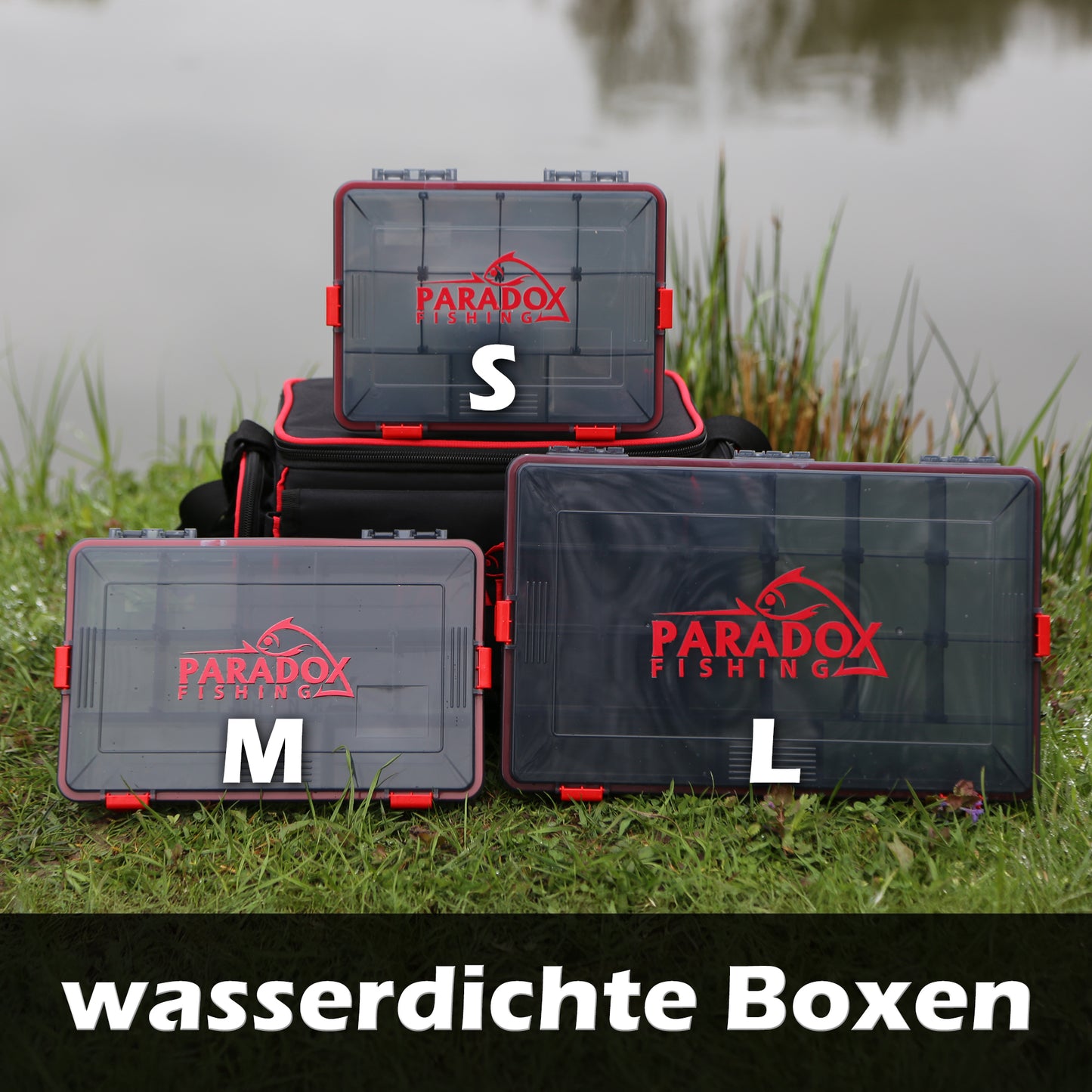 wasserdichte Boxen S/M/L Tackle Boxen