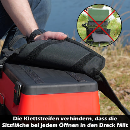 3-in-1 Multifunktions-Sitzkiepe | Angelrucksack