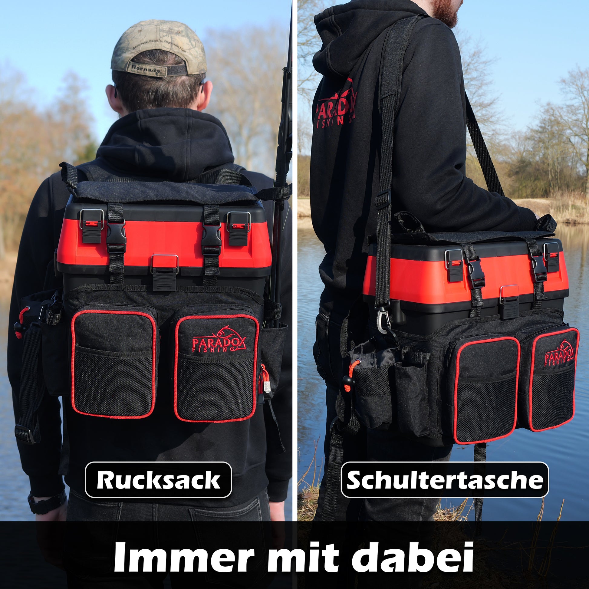 wanderrucksack sitz Paradox Fishing Multifunktions-Sitzkiepe