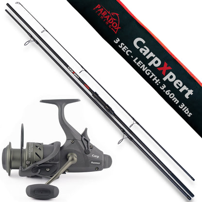 CarpXpert Karpfenrute 360 3lbs 3-Teilig