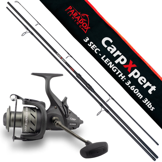 CarpXpert Karpfenrute 360 3lbs 3-Teilig