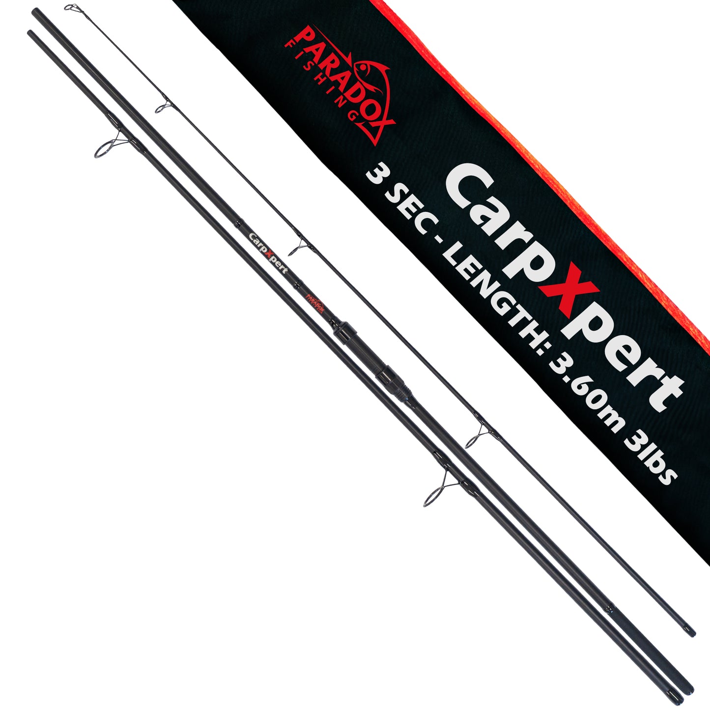 CarpXpert Karpfenrute 360 3lbs 3-Teilig