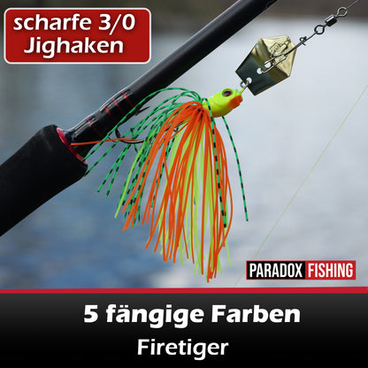 Vibra PX Chatterbait mit 3/0 Jighaken 12g und 18g