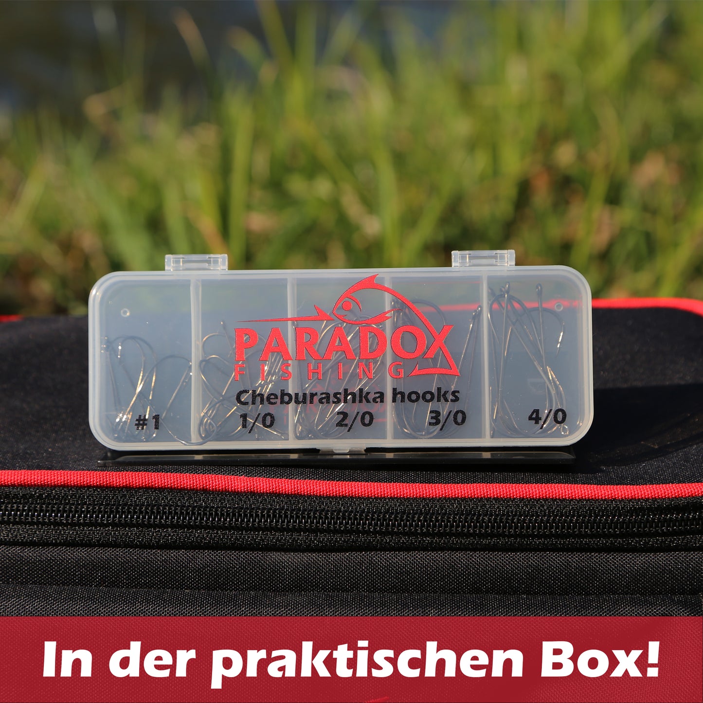 Cheburashka Haken Set #1-4/0 45 Stück