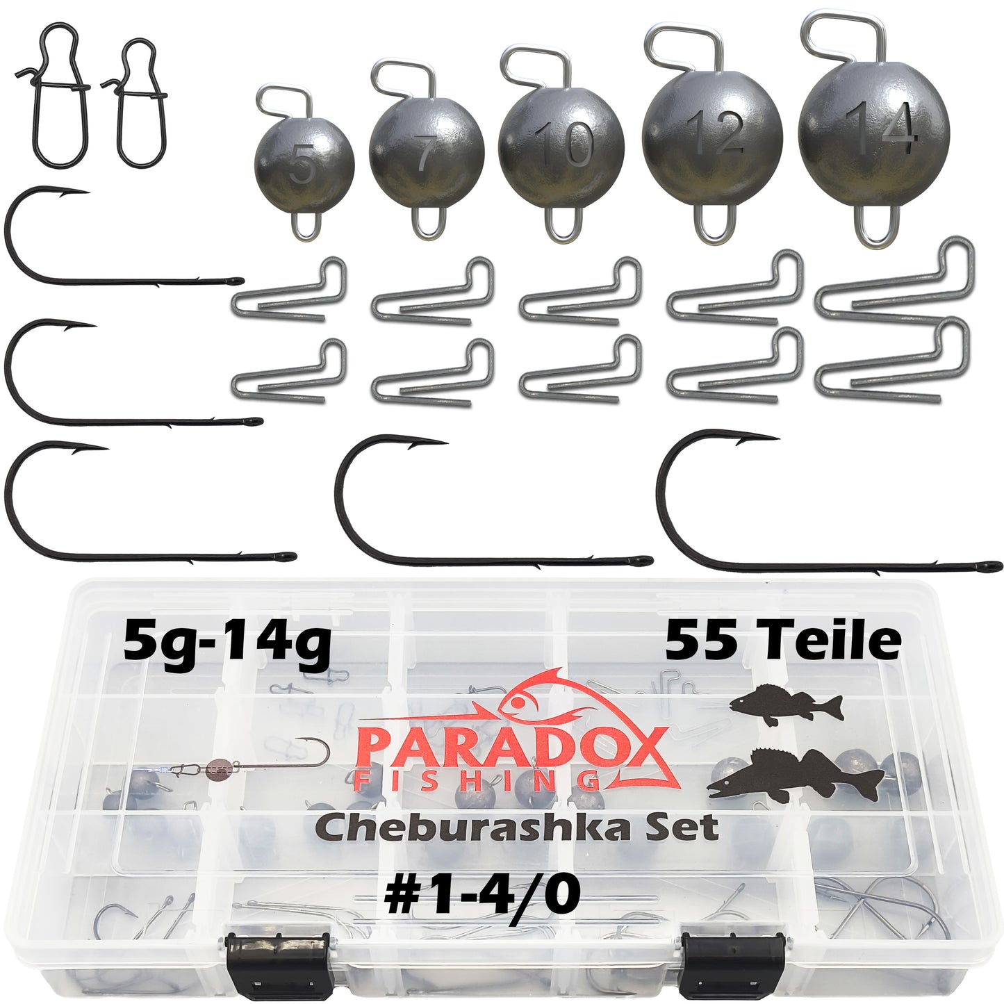 Cheburashka Blei Set 3g-14g / Cheburashka Komplett Set