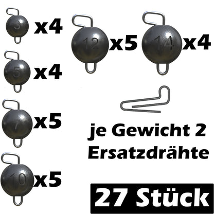 Cheburashka Blei Set 3g-14g / Cheburashka Komplett Set