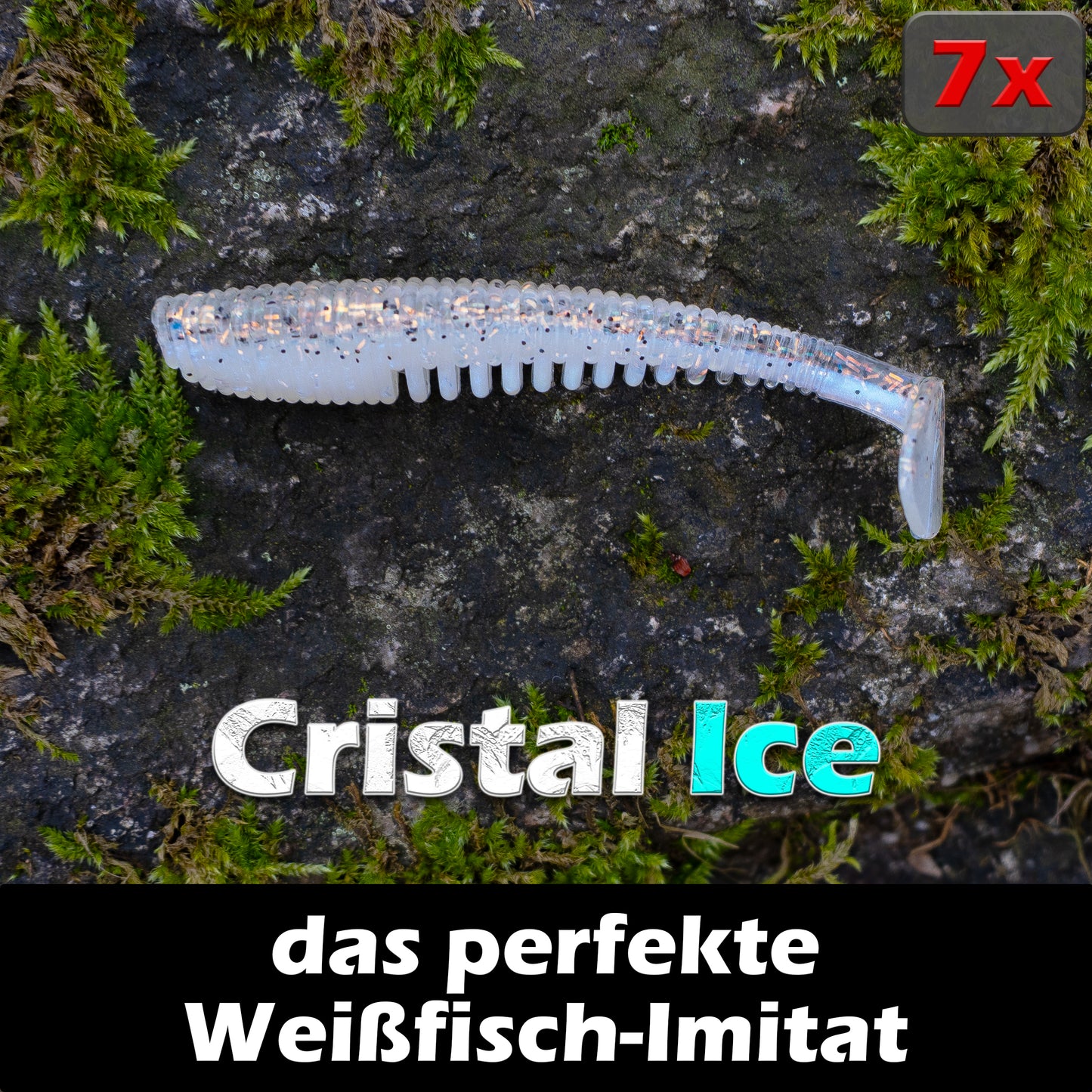 Perch Punk Barsch Gummifische 7,5cm - verschiedene Farben