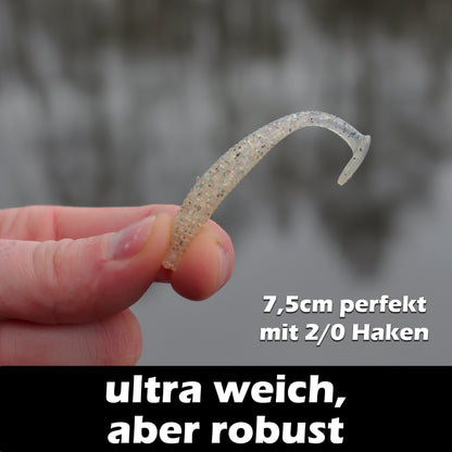 Perch Punk Barsch Gummifische 7,5cm - verschiedene Farben