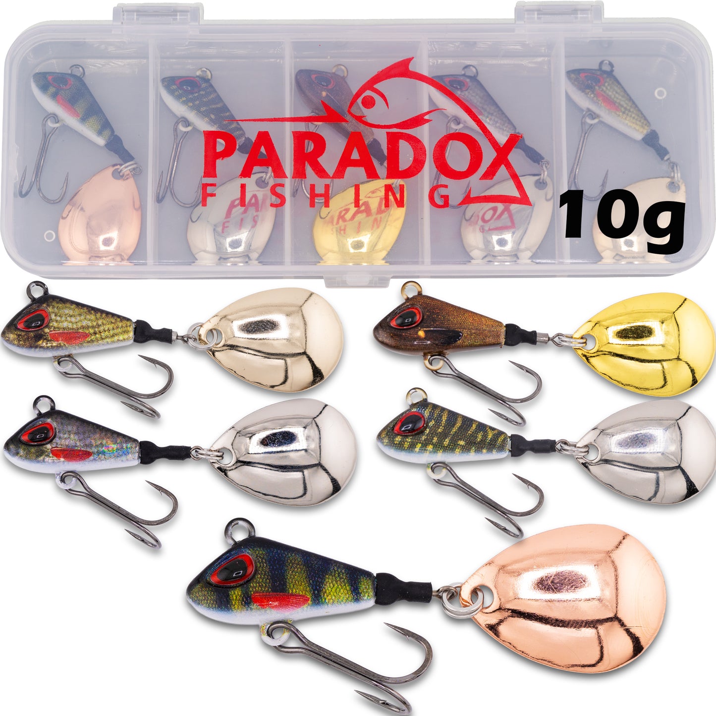 Delusory Jig Spinner Set 6g/10g/15g/20g/25g