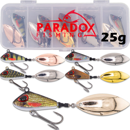 Delusory Jig Spinner Set 6g/10g/15g/20g/25g