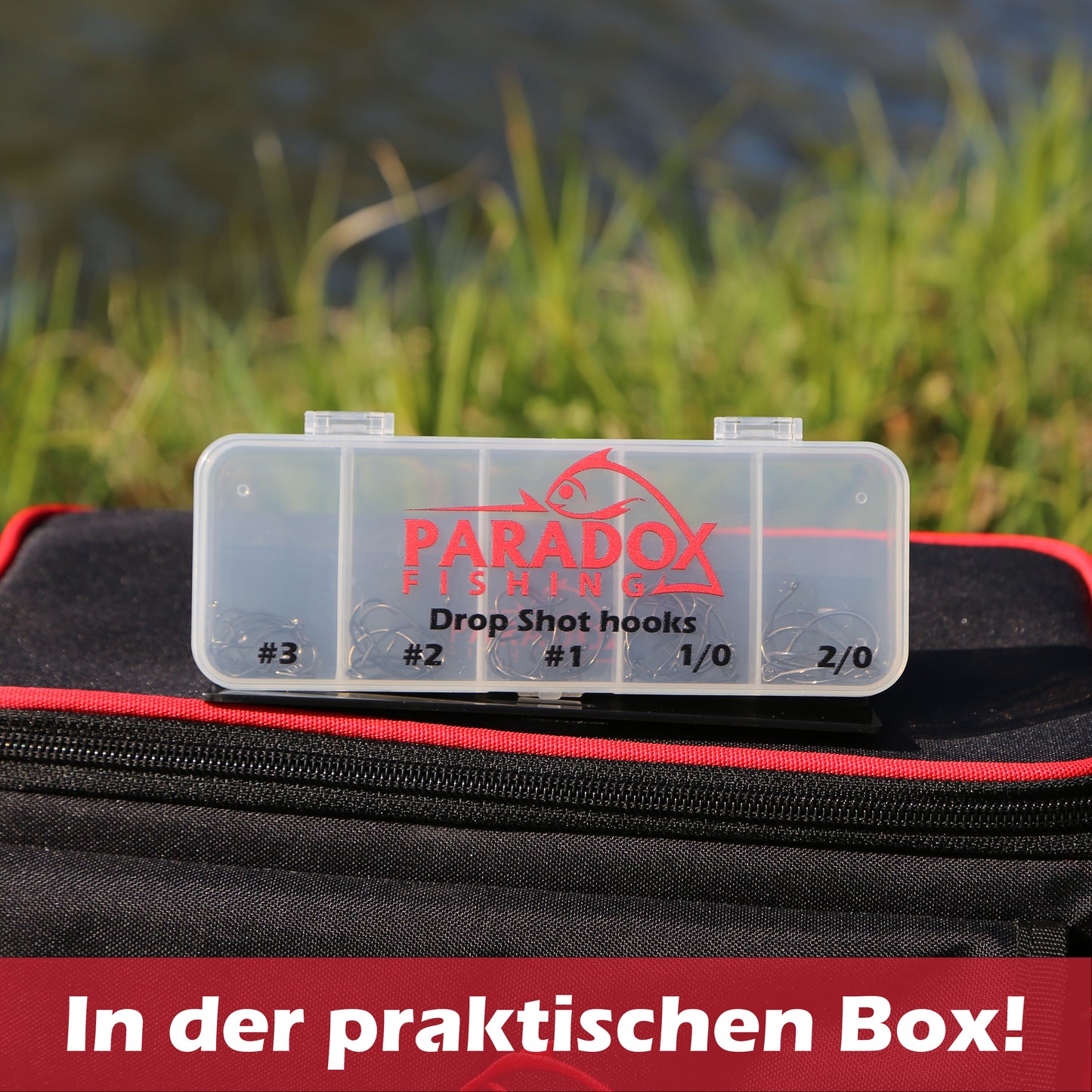 Drop Shot Haken Set 50 Stück #2-2/0