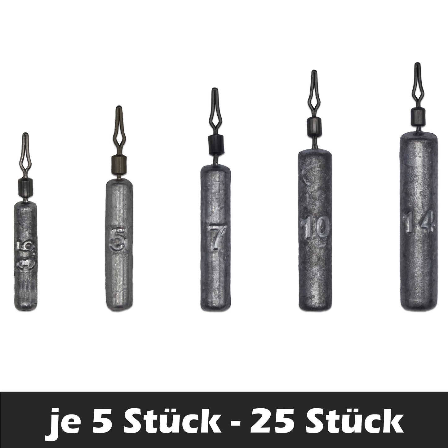 Drop Shot Blei 3,5g-14g / Dropshot Komplett