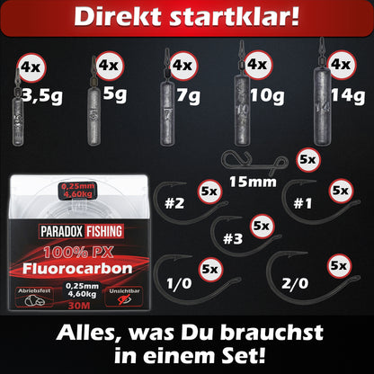 Drop Shot Blei 3,5g-14g / Dropshot Komplett Set