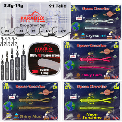 Drop Shot Blei 3,5g-14g / Dropshot Komplett Set