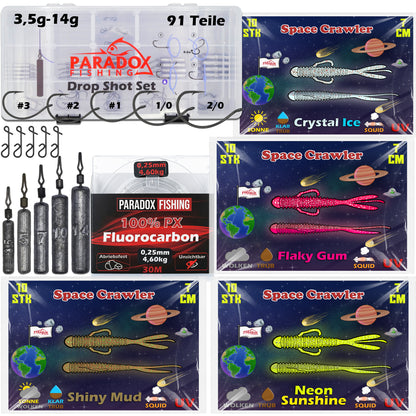 Drop Shot Blei 3,5g-14g / Dropshot Komplett Set