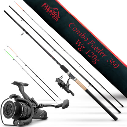 Combo Feeder Feederrute 330/360 90g/120g