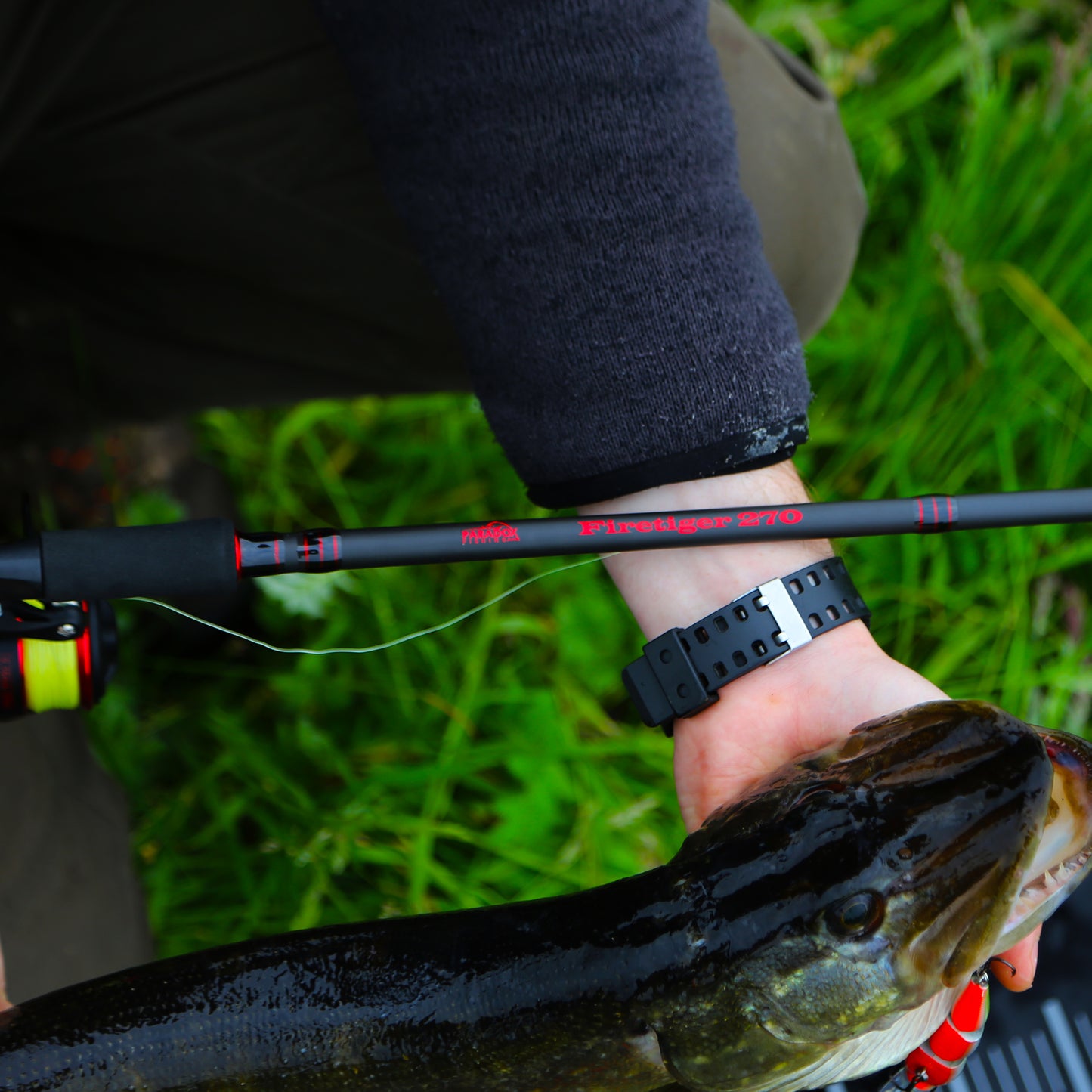 Firetiger Spinnrute 210/240/270 für Barscht, Hecht und Zander