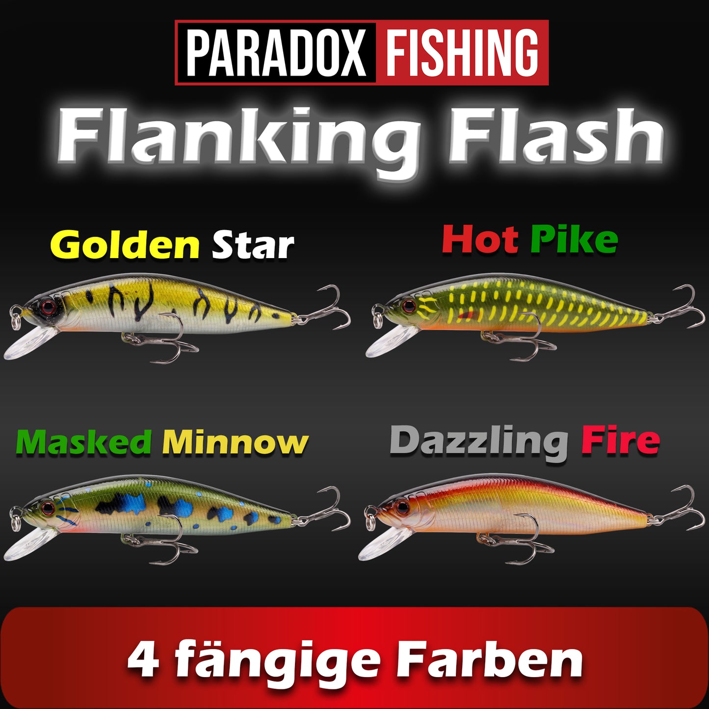 Flanking Flash Wobbler 12,5cm 24g schwimmend