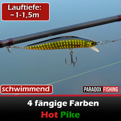 Flanking Flash Wobbler 12,5cm 24g schwimmend