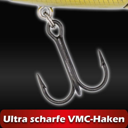 Ghost Glider Set 3-teiliger Wobbler 13,5cm 21g langsam sinkend