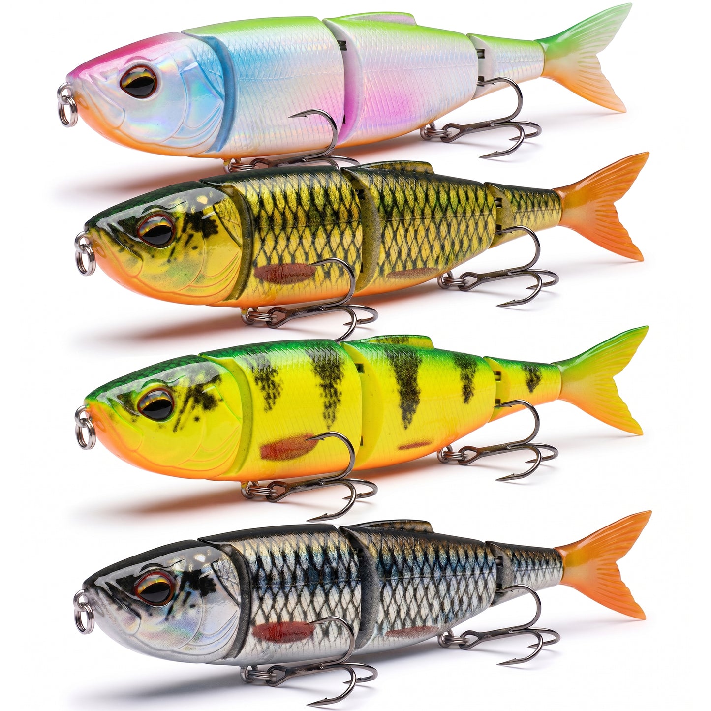 Ghost Glider Set 4-teiliger Wobbler 13,5cm 21g langsam sinkend