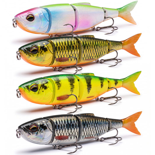 Ghost Glider Set 4-teiliger Wobbler 13,5cm 21g langsam sinkend