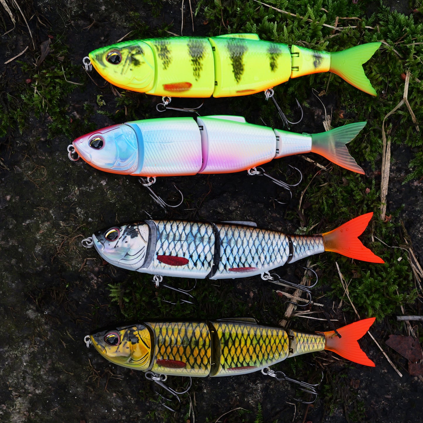 Ghost Glider Set 3-teiliger Wobbler 13,5cm 21g langsam sinkend