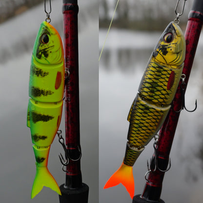 Ghost Glider Set 4-teiliger Wobbler 13,5cm 21g langsam sinkend