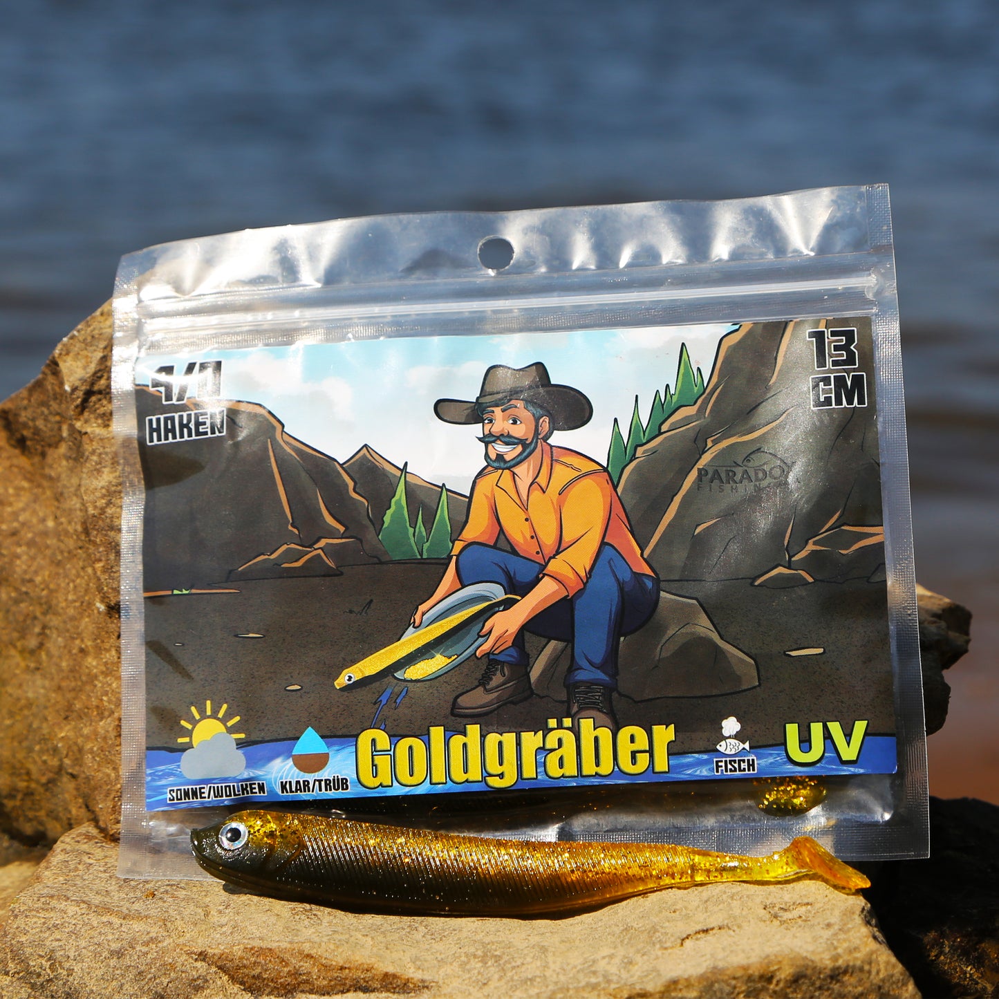 PX Zander Shad Gummifisch 13cm